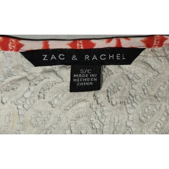 Zac & Rachel Womens Boho Tunic Top Small - Picture 3 of 8